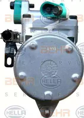 BEHR HELLA Service 8FK 351 340-141 - Компрессор кондиционера autospares.lv