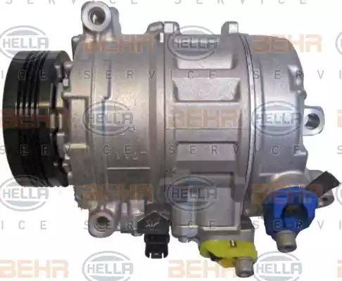 BEHR HELLA Service 8FK 351 340-391 - Компрессор кондиционера autospares.lv