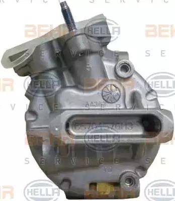 BEHR HELLA Service 8FK 351 340-351 - Компрессор кондиционера autospares.lv