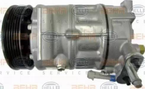 BEHR HELLA Service 8FK 351 340-301 - Компрессор кондиционера autospares.lv