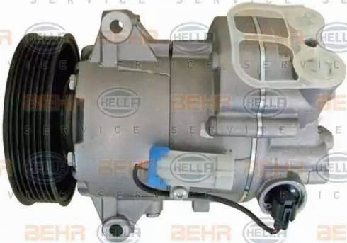 BEHR HELLA Service 8FK 351 340-271 - Компрессор кондиционера autospares.lv