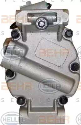 BEHR HELLA Service 8FK 351 340-781 - Компрессор кондиционера autospares.lv