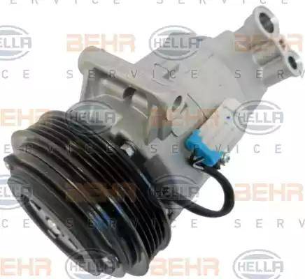 BEHR HELLA Service 8FK 351 340-731 - Компрессор кондиционера autospares.lv