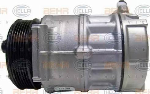 BEHR HELLA Service 8FK 351 341-101 - Компрессор кондиционера autospares.lv