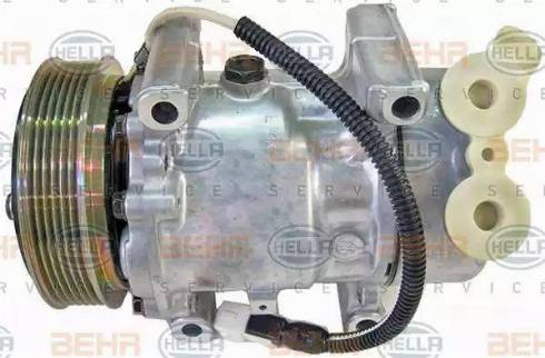 BEHR HELLA Service 8FK 351 316-511 - Компрессор кондиционера autospares.lv