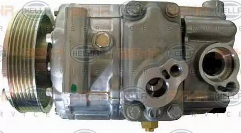 BEHR HELLA Service 8FK 351 316-641 - Компрессор кондиционера autospares.lv