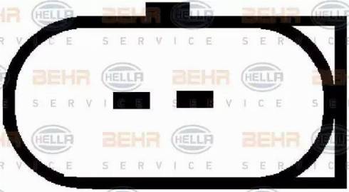 BEHR HELLA Service 8FK 351 316-641 - Компрессор кондиционера autospares.lv