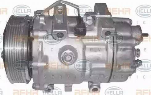 BEHR HELLA Service 8FK 351 316-081 - Компрессор кондиционера autospares.lv