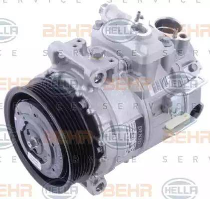 BEHR HELLA Service 8FK 351 316-191 - Компрессор кондиционера autospares.lv