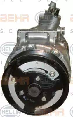 BEHR HELLA Service 8FK 351 316-141 - Компрессор кондиционера autospares.lv