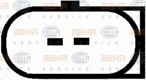 BEHR HELLA Service 8FK 351 316-141 - Компрессор кондиционера autospares.lv