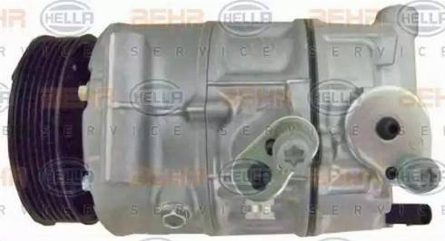 BEHR HELLA Service 8FK 351 316-141 - Компрессор кондиционера autospares.lv