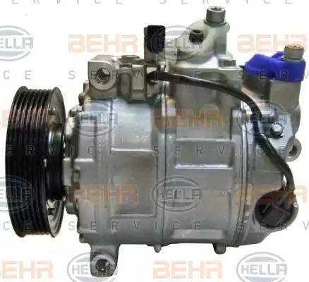 BEHR HELLA Service 8FK 351 316-351 - Компрессор кондиционера autospares.lv