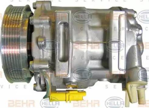 BEHR HELLA Service 8FK 351 316-381 - Компрессор кондиционера autospares.lv