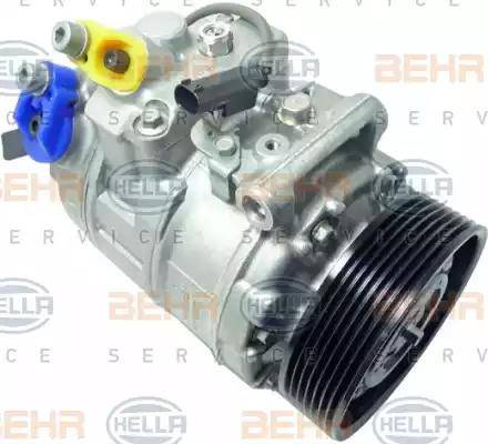 BEHR HELLA Service 8FK 351 334-461 - Компрессор кондиционера autospares.lv