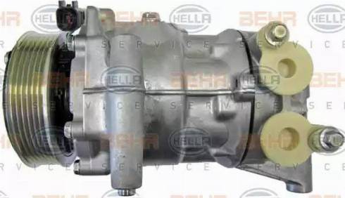 BEHR HELLA Service 8FK 351 334-401 - Компрессор кондиционера autospares.lv