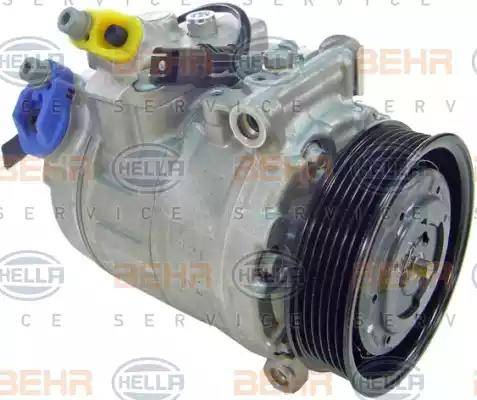 BEHR HELLA Service 8FK 351 334-481 - Компрессор кондиционера autospares.lv