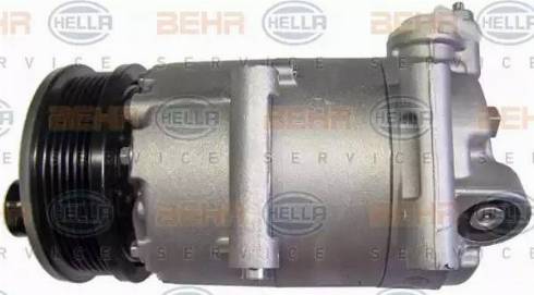 BEHR HELLA Service 8FK 351 334-071 - Компрессор кондиционера autospares.lv