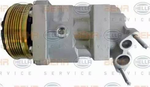 BEHR HELLA Service 8FK 351 322-901 - Компрессор кондиционера autospares.lv