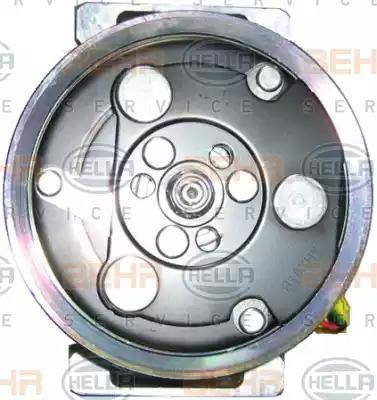 BEHR HELLA Service 8FK 351 322-401 - Компрессор кондиционера autospares.lv