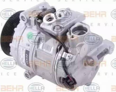 BEHR HELLA Service 8FK 351 322-411 - Компрессор кондиционера autospares.lv