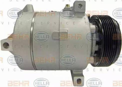 BEHR HELLA Service 8FK 351 322-541 - Компрессор кондиционера autospares.lv