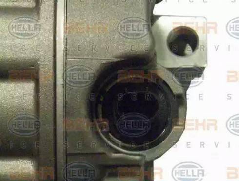 BEHR HELLA Service 8FK 351 322-111 - Компрессор кондиционера autospares.lv