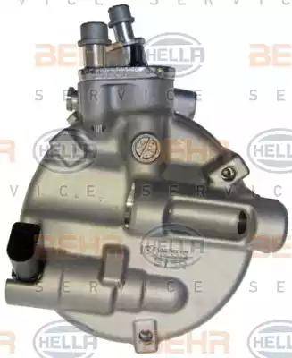 BEHR HELLA Service 8FK 351 322-341 - Компрессор кондиционера autospares.lv