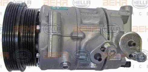 BEHR HELLA Service 8FK 351 322-341 - Компрессор кондиционера autospares.lv