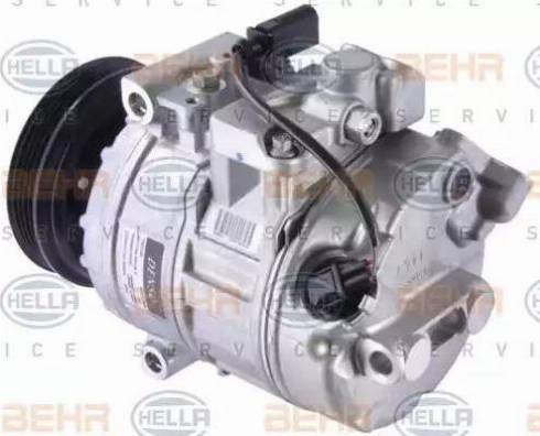 BEHR HELLA Service 8FK 351 322-271 - Компрессор кондиционера autospares.lv