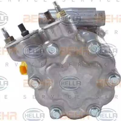 BEHR HELLA Service 8FK 351 322-791 - Компрессор кондиционера autospares.lv