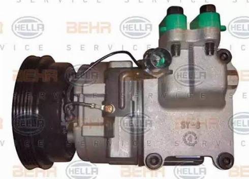 BEHR HELLA Service 8FK 351 273-091 - Компрессор кондиционера autospares.lv