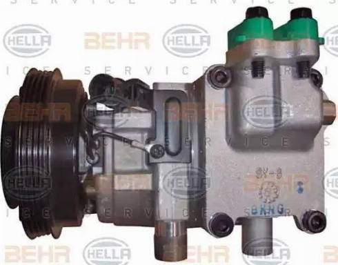 BEHR HELLA Service 8FK 351 273-181 - Компрессор кондиционера autospares.lv