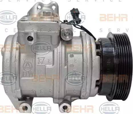 BEHR HELLA Service 8FK 351 273-201 - Компрессор кондиционера autospares.lv