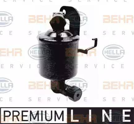 BEHR HELLA Service 8FT 351 196-721 - Осушитель, кондиционер autospares.lv