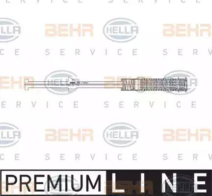 BEHR HELLA Service 8FT 351 198-471 - Осушитель, кондиционер autospares.lv