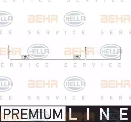 BEHR HELLA Service 8FT 351 197-661 - Осушитель, кондиционер autospares.lv