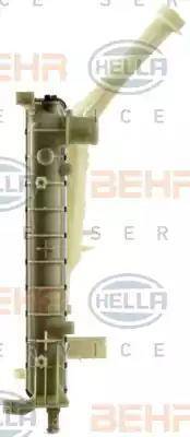 BEHR HELLA Service 8MK 376 900-274 - Радиатор, охлаждение двигателя autospares.lv