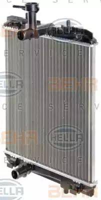 BEHR HELLA Service 8MK 376 754-481 - Радиатор, охлаждение двигателя autospares.lv