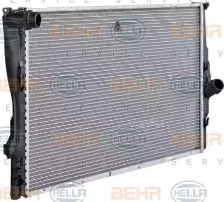 BEHR HELLA Service 8MK 376 754-044 - Радиатор, охлаждение двигателя autospares.lv