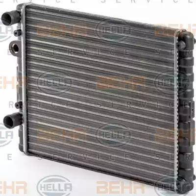 BEHR HELLA Service 8MK 376 700-691 - Радиатор, охлаждение двигателя autospares.lv