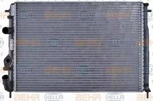 BEHR HELLA Service 8MK 376 719-661 - Радиатор, охлаждение двигателя autospares.lv