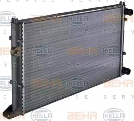 BEHR HELLA Service 8MK 376 715-021 - Радиатор, охлаждение двигателя autospares.lv