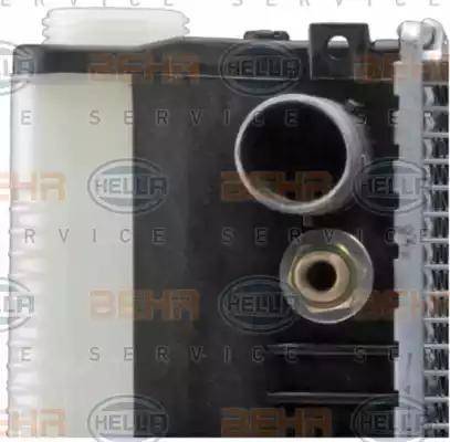 BEHR HELLA Service 8MK 376 713-171 - Радиатор, охлаждение двигателя autospares.lv