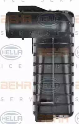 BEHR HELLA Service 8ML 376 727-601 - Интеркулер, теплообменник турбины autospares.lv