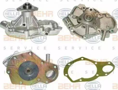 BEHR HELLA Service 8MP 376 804-441 - Водяной насос autospares.lv