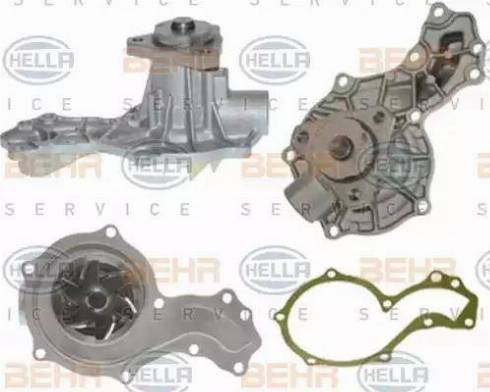 BEHR HELLA Service 8MP 376 804-021 - Водяной насос autospares.lv