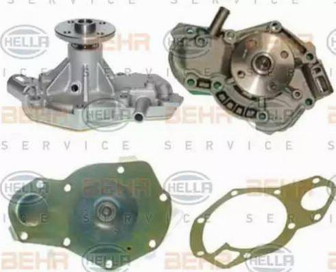 BEHR HELLA Service 8MP 376 804-111 - Водяной насос autospares.lv