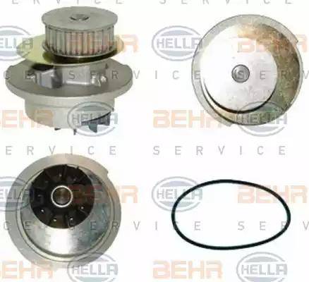 BEHR HELLA Service 8MP 376 804-301 - Водяной насос autospares.lv