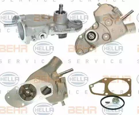 BEHR HELLA Service 8MP 376 804-251 - Водяной насос autospares.lv